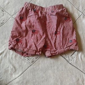 Smocked Blessings USA Flag Shorts 🇱🇷